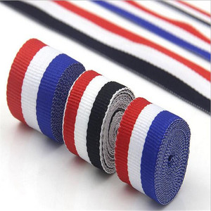 Rainbow PVC Coated Nylon Sling Strap Cotton Polyester Jacquard Elastic Custom Printed Reflective Webbing