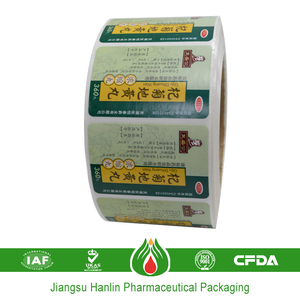 Cápsula blister papel <span class=keywords><strong>de</strong></span> aluminio impresa personalizada empaquetado <span class=keywords><strong>de</strong></span> la película - Product Image 3