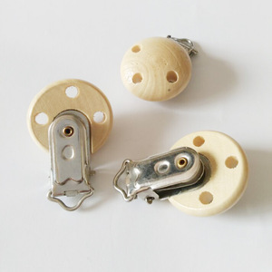 Clip <span class=keywords><strong>de</strong></span> <span class=keywords><strong>Madera</strong></span> para Chupetes <span class=keywords><strong>de</strong></span> Bebé, Libre <span class=keywords><strong>de</strong></span> BPA, 0-12 Meses, Color Sólido, Accesorios para Bebés - Product Image 4