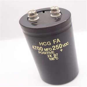 HCG-FA 4700UF250V 250V4700UF 50mm X 105mm Alluminio condensatore elettrolitico - Product Image 1