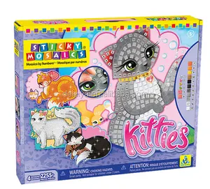 Peinture de diamant adhésive, jouets pour enfants, mosaïque faite à la main, nouvelle collection 2022