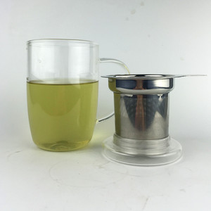 15 oz en grado alimenticio venta cristal infusor copas cupping conveniente té <span class=keywords><strong>de</strong></span> hoja suelta, flor <span class=keywords><strong>de</strong></span> té y café - Product Image 6