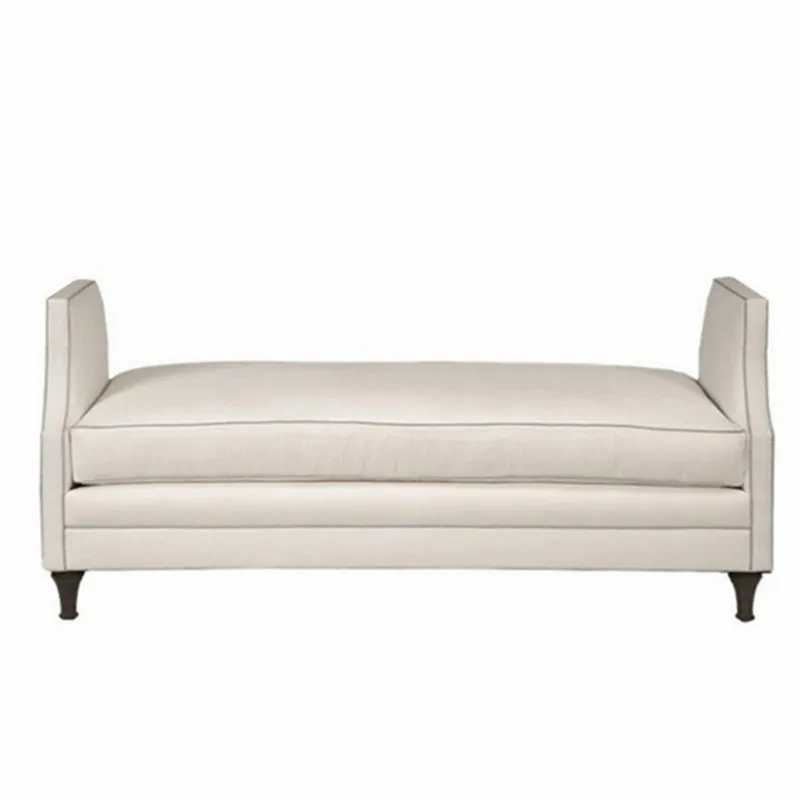 Nuovo stile di alta qualità mobili soggiorno tempo libero sedia panca/pouf in tessuto