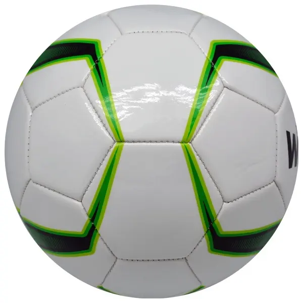 Toptan makine dikişli 1.8mm PVC futbol topu makine dikili futbol tam boy 5 #3 # Mini boyutu futbol