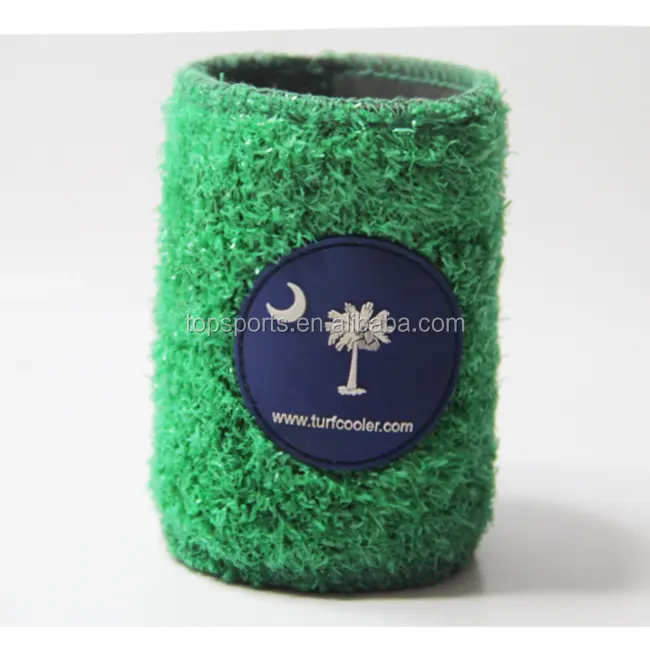 푸른 잔디 음료 슬리브 | 자연스럽고 지속 가능한 코스터