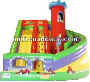 Princess and Prince Castle Inlfatable slide - Product Image 1