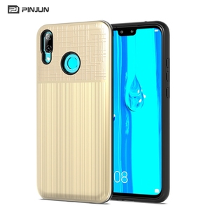 <span class=keywords><strong>Coque</strong></span> <span class=keywords><strong>de</strong></span> <span class=keywords><strong>téléphone</strong></span> portable robuste 2 en 1 pour <span class=keywords><strong>huawei</strong></span> <span class=keywords><strong>y7</strong></span> prime <span class=keywords><strong>2019</strong></span>, antichoc brossé - Product Image 3