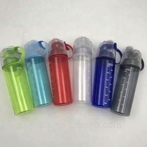 Plastik spor sprey su şişesi sprey ve saman - Product Image 2