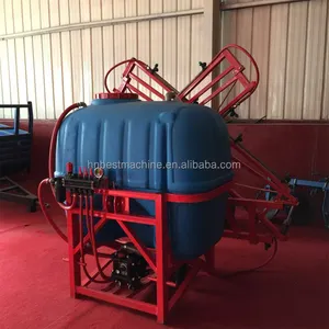Thailand hot sale Agriculture/garden used PTO pump power water boom sprayer with plastic tank