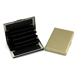 도매 알리바바 스테인레스 스틸 <span class=keywords><strong>rfid</strong></span> 카드 보호기 <span class=keywords><strong>rfid</strong></span> 차단 카드 홀더 <span class=keywords><strong>rfid</strong></span> 지갑 - Product Image 2