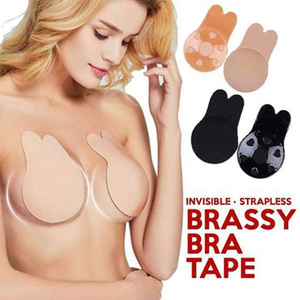 Soulever les mamelons couvre femmes poitrine soulever Invisible <span class=keywords><strong>soutien</strong></span>-<span class=keywords><strong>gorge</strong></span> <span class=keywords><strong>bande</strong></span> sans bretelles dos nu collant lapin oreille auto-adhésif Pasties soutiens-<span class=keywords><strong>gorge</strong></span> - Product Image 6