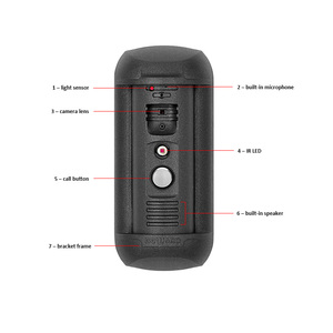 Interphone vidéo IP intelligent avec API SDK gratuite, sonnette intelligente POE - Product Image 5