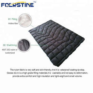 Coperta da campeggio-coperta da esterno leggera impacchettabile compatta impermeabile e calda per i viaggi in campeggio - Product Image 3