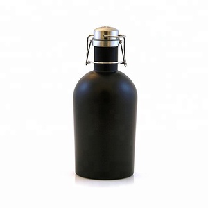 64 Ounce 2L - Coolest Spray Painting Hẹp Miệng Đôi Chai Rượu Bằng Thép Không Gỉ Với Đầu Xoay - Product Image 1