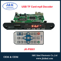 Carte décodeur audio vidéo Bluetooth personnalisée JK-P5001 Mp3 Mp4 Mp5