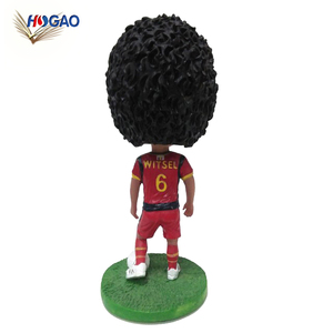 Copa del Mundo de fútbol jugador Bobblehead figuras Bobble Head por encargo para el salpicadero del coche - Product Image 4