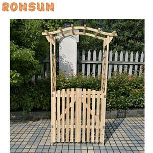 Pergola en bois pour décoration extérieure, arche de jardin, <span class=keywords><strong>tonnelle</strong></span> - Product Image 4