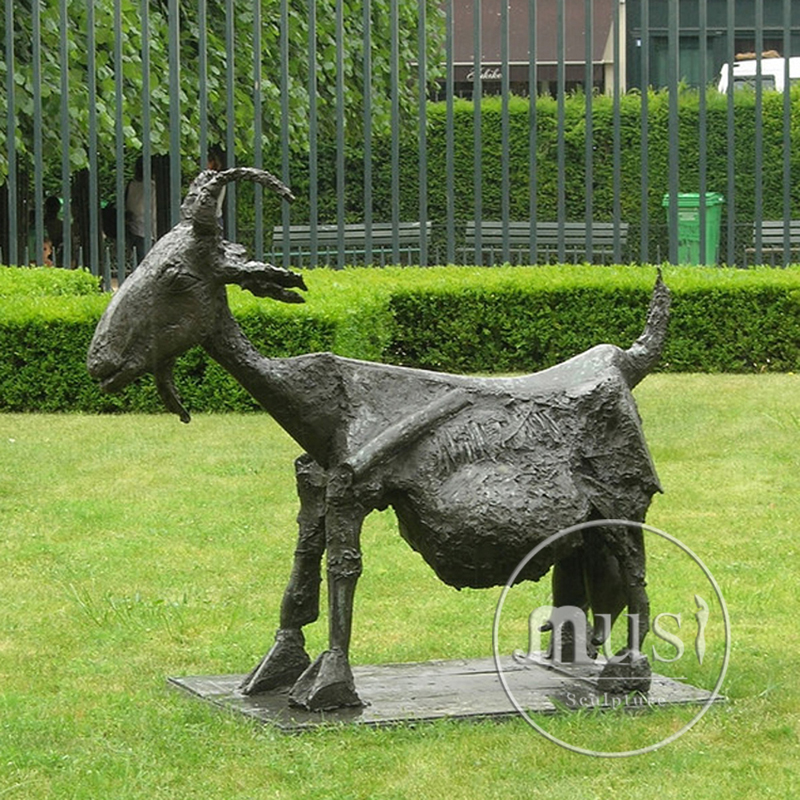 アウトドアアートデコレーション有名なデザインブラック等身大