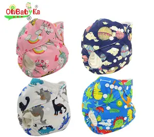 Cloth Diapers Organic Ohbabyka Cute Modern Reusable Organic Cloth Diaper Ecological Diapers