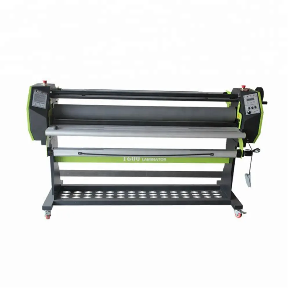 63 pollici Automatico Hot Roll Laminazione Film Adesivo Hot Melt Macchina di Laminazione