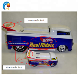 Mô Hình Đồ Chơi Xe Mô Hình Xe Buýt Tùy Chỉnh Dán Màn Hình In Ấn Decal Chuyển Nước Cơ Sở Giấy Màu Xanh Kích Thước 317*228Mm - Product Image 4