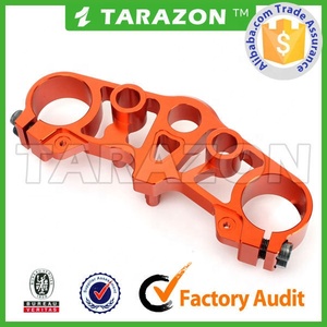 Aksesoris Sepeda Motor klem tiga atas aluminium - Product Image 2