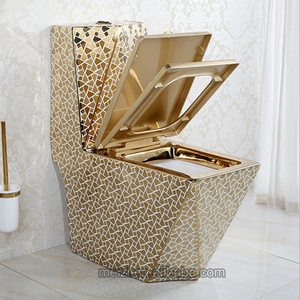 Venta caliente cerámica siphonic y baldeo sanitaria Ware oro - Product Image 4
