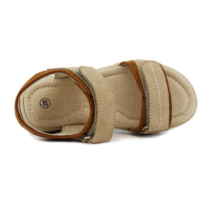 <span class=keywords><strong>Sandales</strong></span> en cuir véritable pour enfants, chaussures confortables et respirantes pour adolescents, écoliers, garçons, Design à la mode, nouvelle collection - Product Image 5