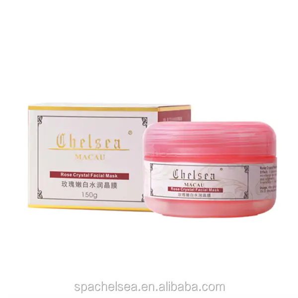 Mascarilla facial de cristal rosa para el cuidado de la piel, gran oferta