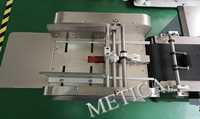 Applicateur automatique d'étiquettes pour sachets étiqueteuse de radiomessagerie d'autocollants à film plat transparent avec chargeur