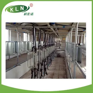 KLN 9JY Mid-set type weigh bottle milking parlour for dairy farm
