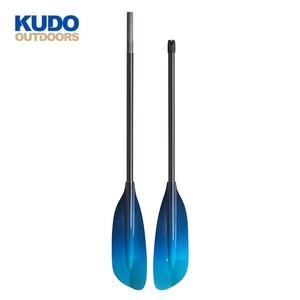 KUDOOUTDOORS赤い色便利なホワイトウォーターカヤックパドル長さアジャスターカヤック用 - Product Image 2