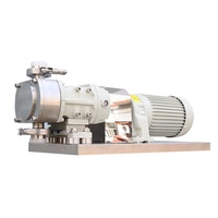 Pompes sanitaires à déplacement positif pour liquides visqueux Miel/pudding/congee/fromage/mélasse Rotor Pompe à trois lobes rotative électrique