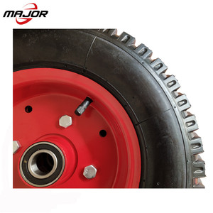 Usine vente de haute qualité <span class=keywords><strong>gonflable</strong></span> de 16 pouces chariot <span class=keywords><strong>roue</strong></span> en caoutchouc pneumatique - Product Image 6