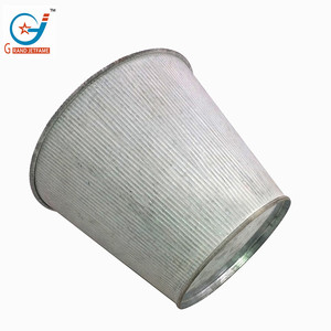 Prix usine 0.4 gallons pratique pratique revêtement en poudre fer <span class=keywords><strong>gris</strong></span> <span class=keywords><strong>Pot</strong></span> de fleur Pots de jardin pour intérieur ou extérieur - Product Image 5