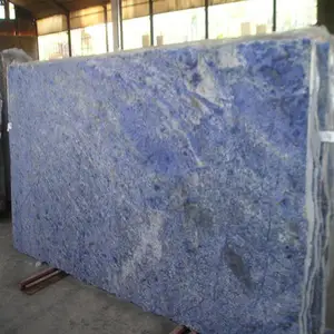 Lempengan Batu Granit Biru Azul Bahia