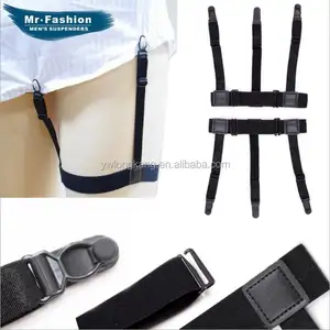 Penjualan terlaris kemeja mode tetap garter kaki garter kemeja garter