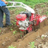 חוות חקלאות בשימוש מכאני סיני 12hp 6.5hp מיני כוח מטפח מעדר טילר עם מים משאבת מחיר בבנגלדש