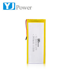 Suministro de masa flexible lipo batería <span class=keywords><strong>3</strong></span>,7 V 2800 mAh - Product Image 3