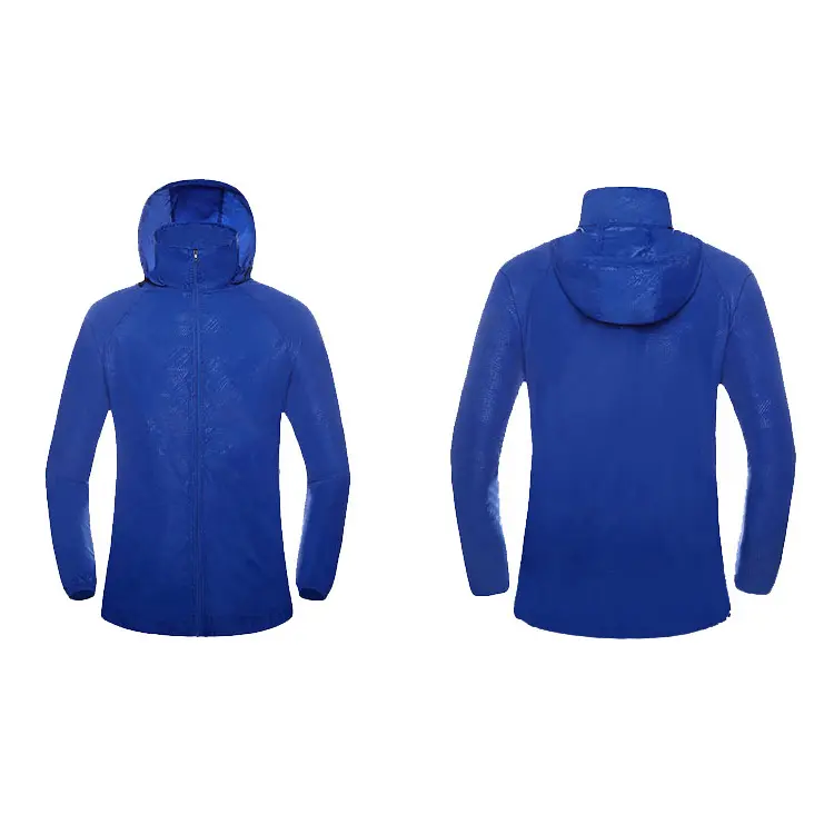 Veste imperméable à capuche, coupe-vent, emballé, pliable, bon marché, pour le sport, 2020