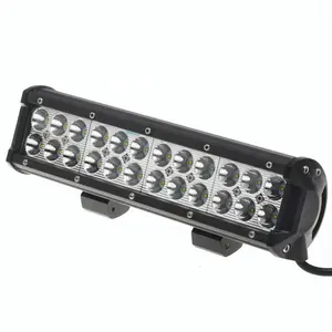 auto lighting 12inch 72W 24v led work light for car 12 volt led offroad led light bar