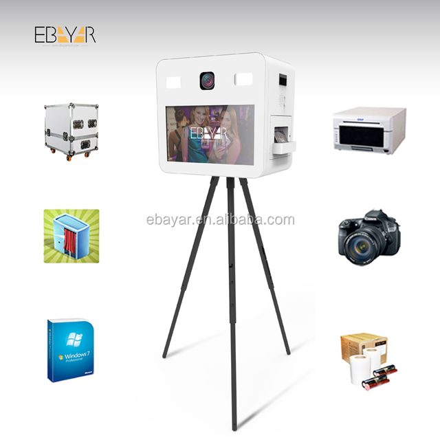 2018 New Windows Instant Photo Booth Kiosk Printer