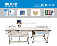 SW-C220 de contrôle automatique peseur café lait en poudre convoyeur à bande de qualité alimentaire