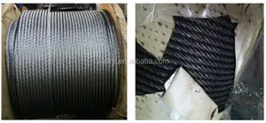 1mm To 50mm DIN GB EN12385-4 ASTM Stainless Steel Wire Rope