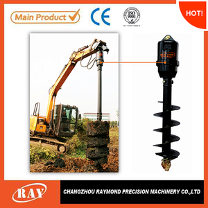 hydraulique des outils de creuser le sol de terre tarière machine de forage de forage pour excav utilisé - Product Image 1