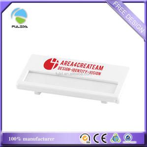 맞춤형 합금 신분증 명찰 삽입형 창문 명찰 - Product Image 4