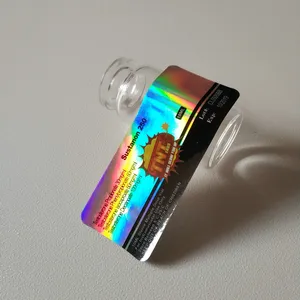 Pharma steroid 10ml hologramm fläschchen label maker 10ml fläschchen etiketten
