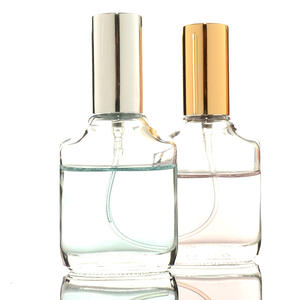 Bon marché Mini flacons vaporisateur de parfum classiques élégants ronds et plats transparents de 15ml <span class=keywords><strong>en</strong></span> verre - Product Image 3