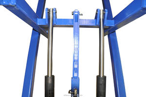 6000lb portatile forbice auto usato per una rapida sostituzione dei pneumatici e semplice severice - Product Image 2
