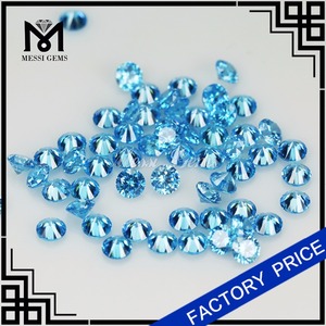 3.0mm ronda <span class=keywords><strong>aquamarina</strong></span> bangkok circón cz piedra zirconia cúbico - Product Image 2